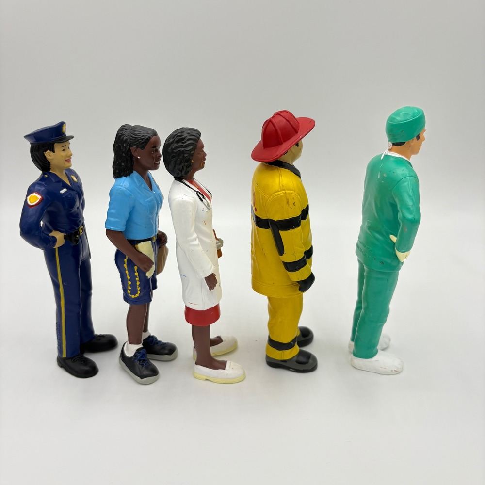 Lakeshore‎ Community Helpers First Responders Lot of 5 Figures Career Toy Set - Picture 4 of 7